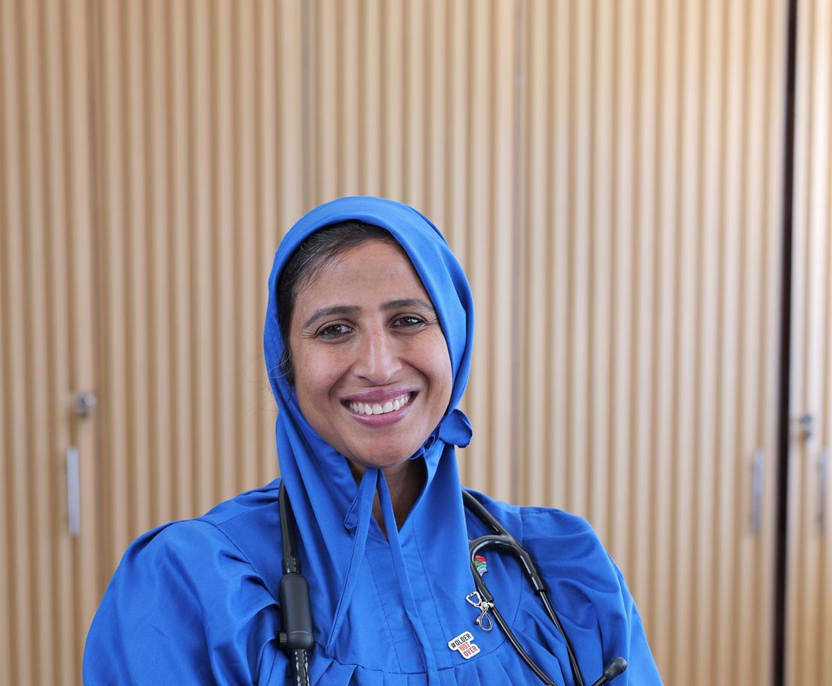 A Hamat Healthcare nurse