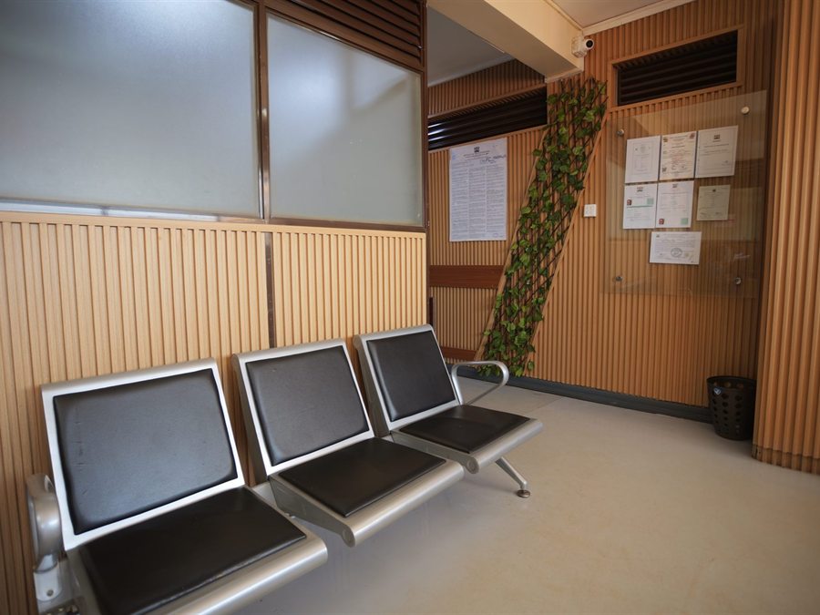 Our outpatient waiting area